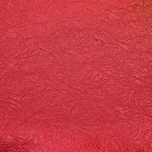 Handmade Tank Top Silky Satin Texture Red